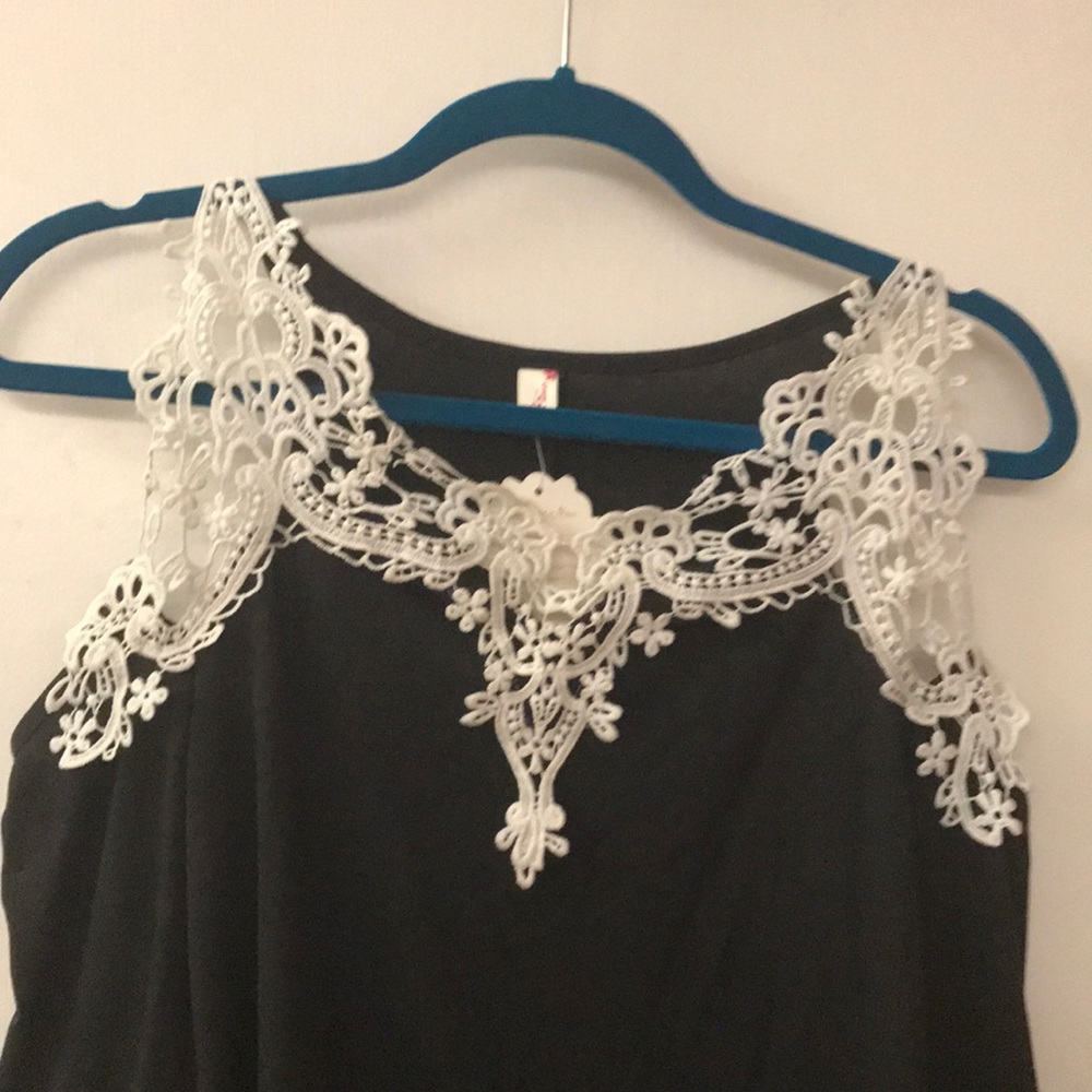 BRAND NEW black long sleeve shirt